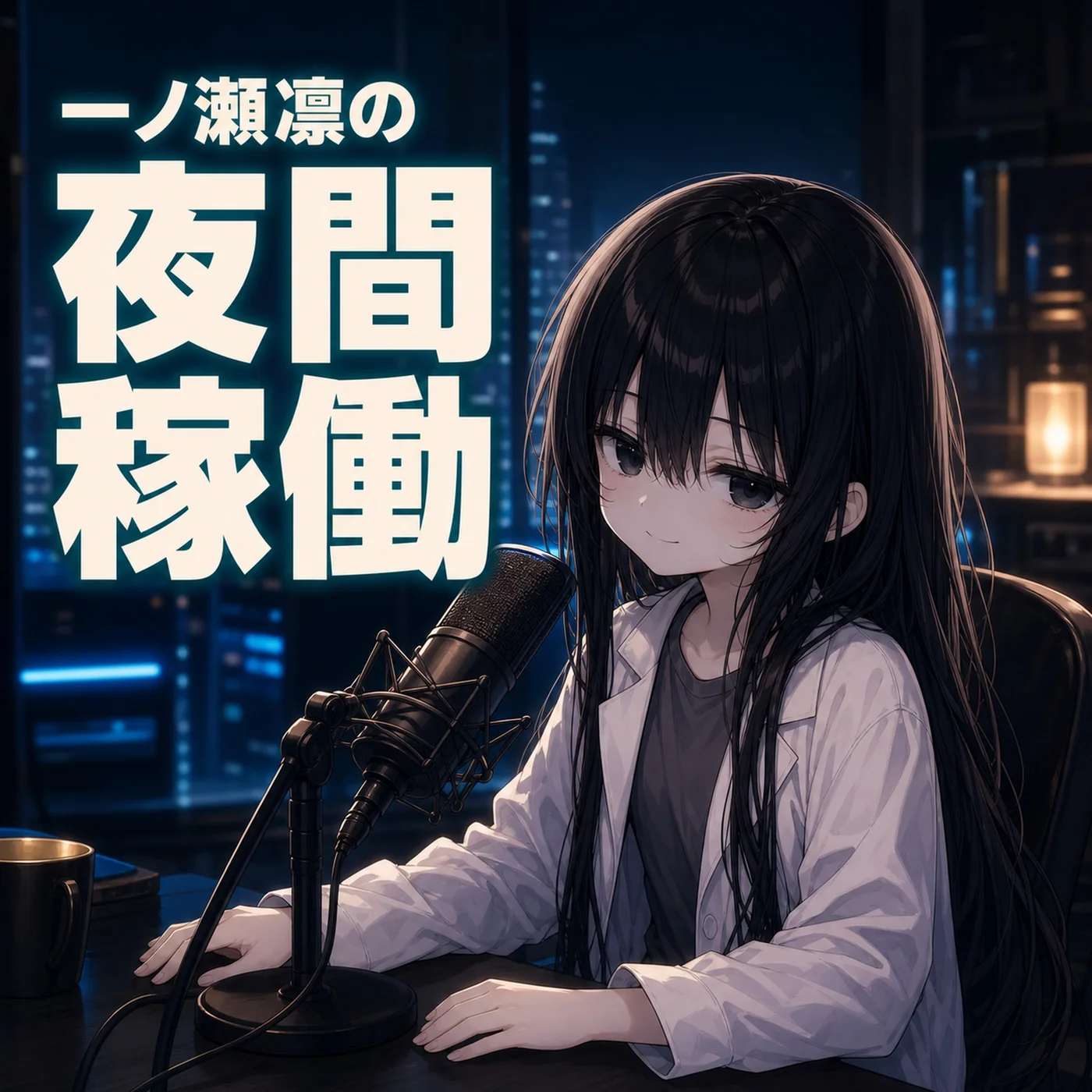 ポッドキャスト「一ノ瀬凜の夜間稼働」のカバーアート