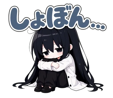 しょぼん…の凜スタンプ